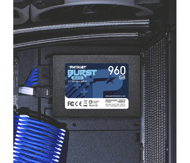 Patriot 960GB 2,5" SATA SSD BURST ELITE - 622639 - zdjęcie 5